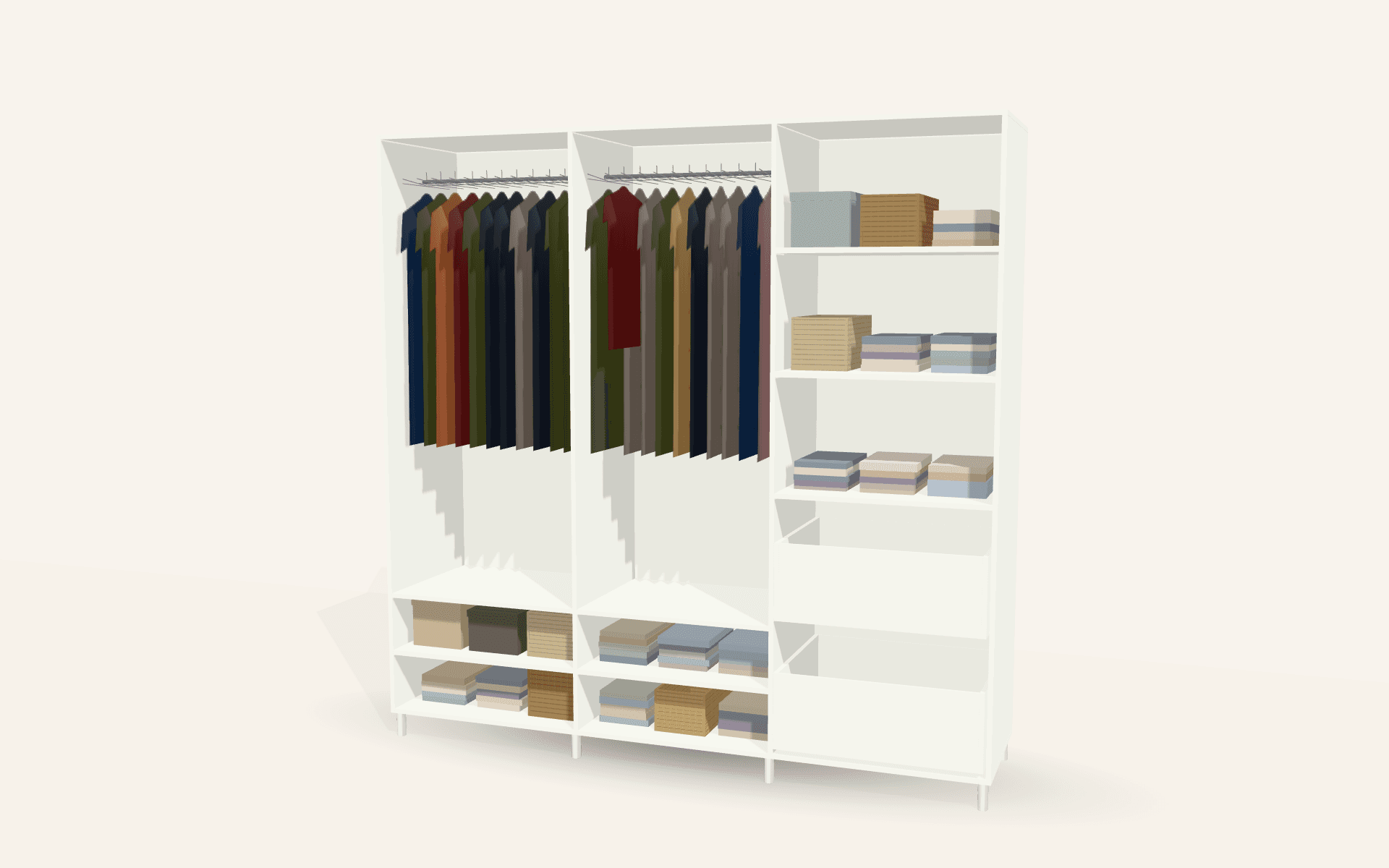 The Sienna Wardrobe (Mirrored Door)